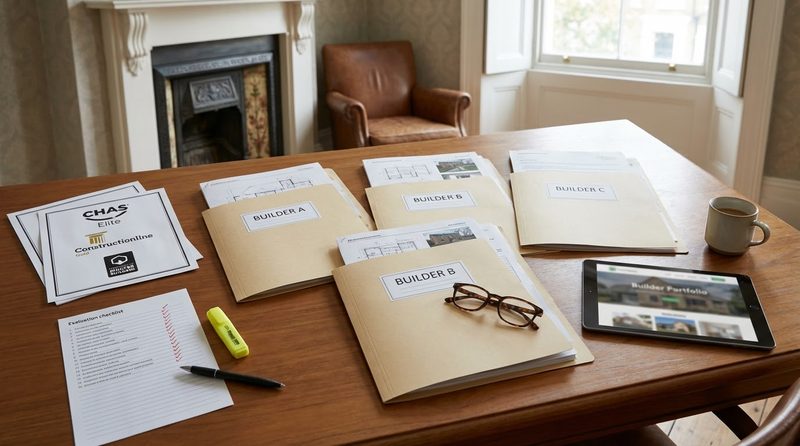 How to choose a builder in London