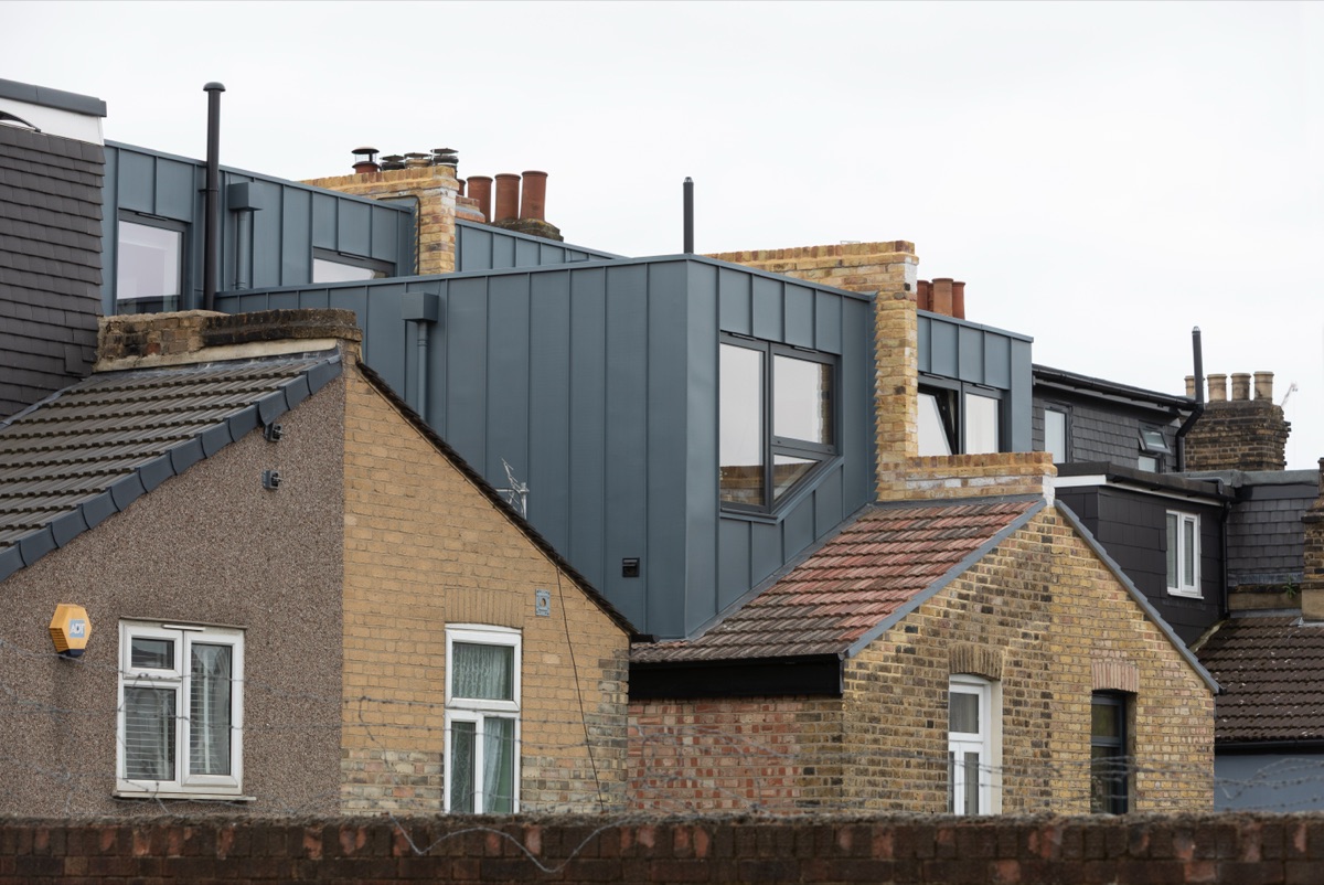 Keogh Road, Stratford — zinc-clad loft extension by Alstruct