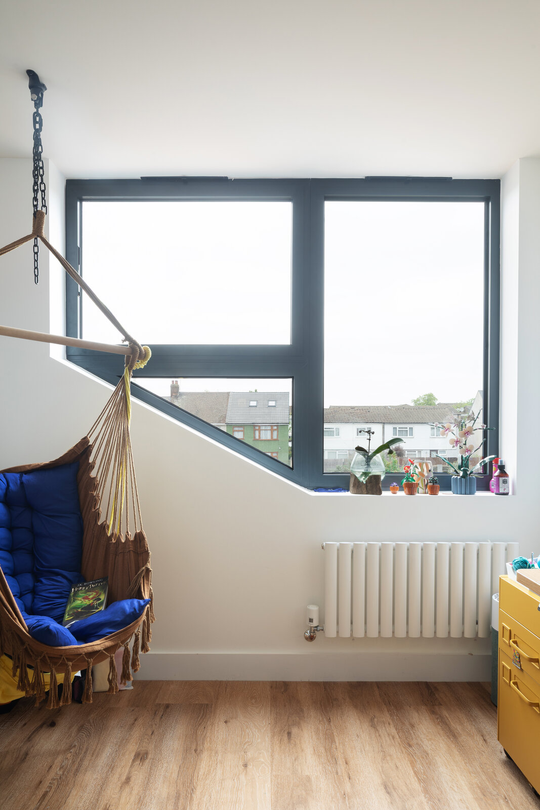 Loft conversion bedroom at Keogh Road Stratford, East London