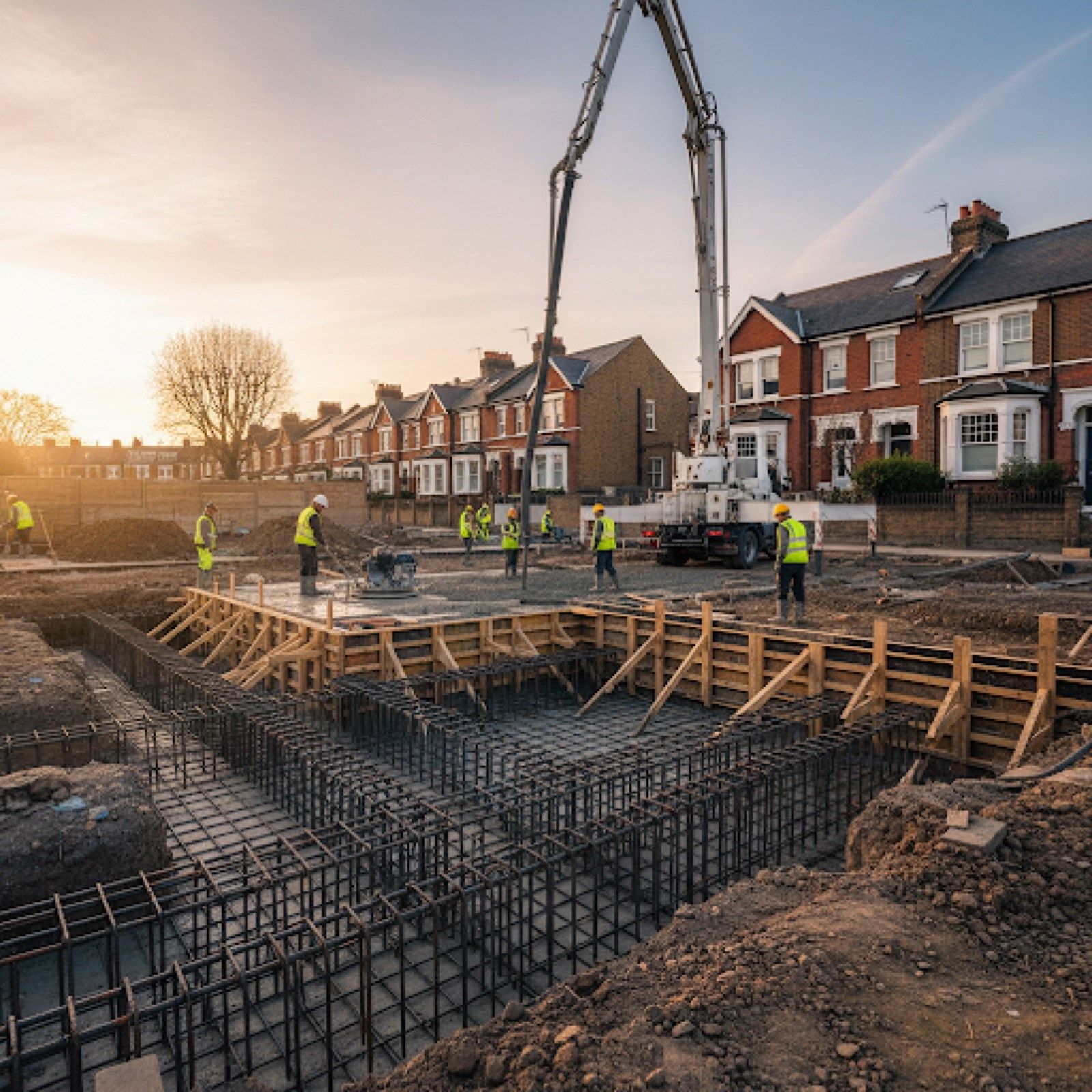 Groundworks and drainage in London by Alstruct